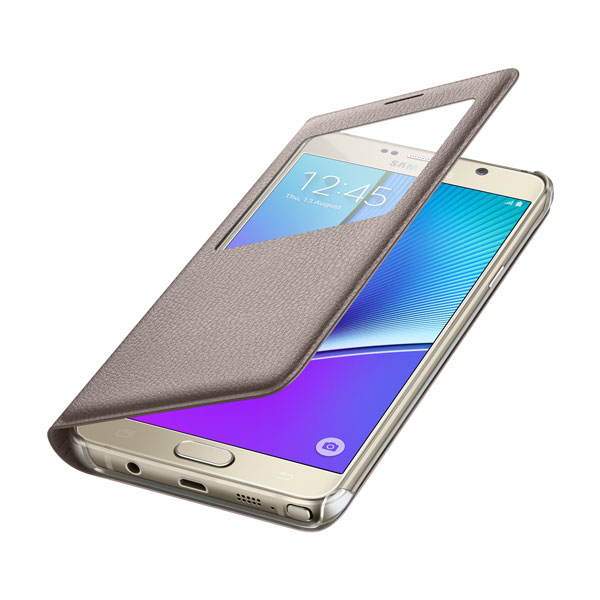 Bao da S View cho Samsung Galaxy Note 5 chính hãng. - 3