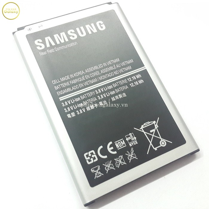 Fighter Troubled Assault Pin Samsung Galaxy Note 3 chính hãng