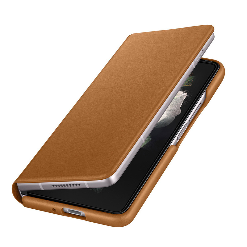Bao da Galaxy Z Fold3 5G Leather Flip Cover